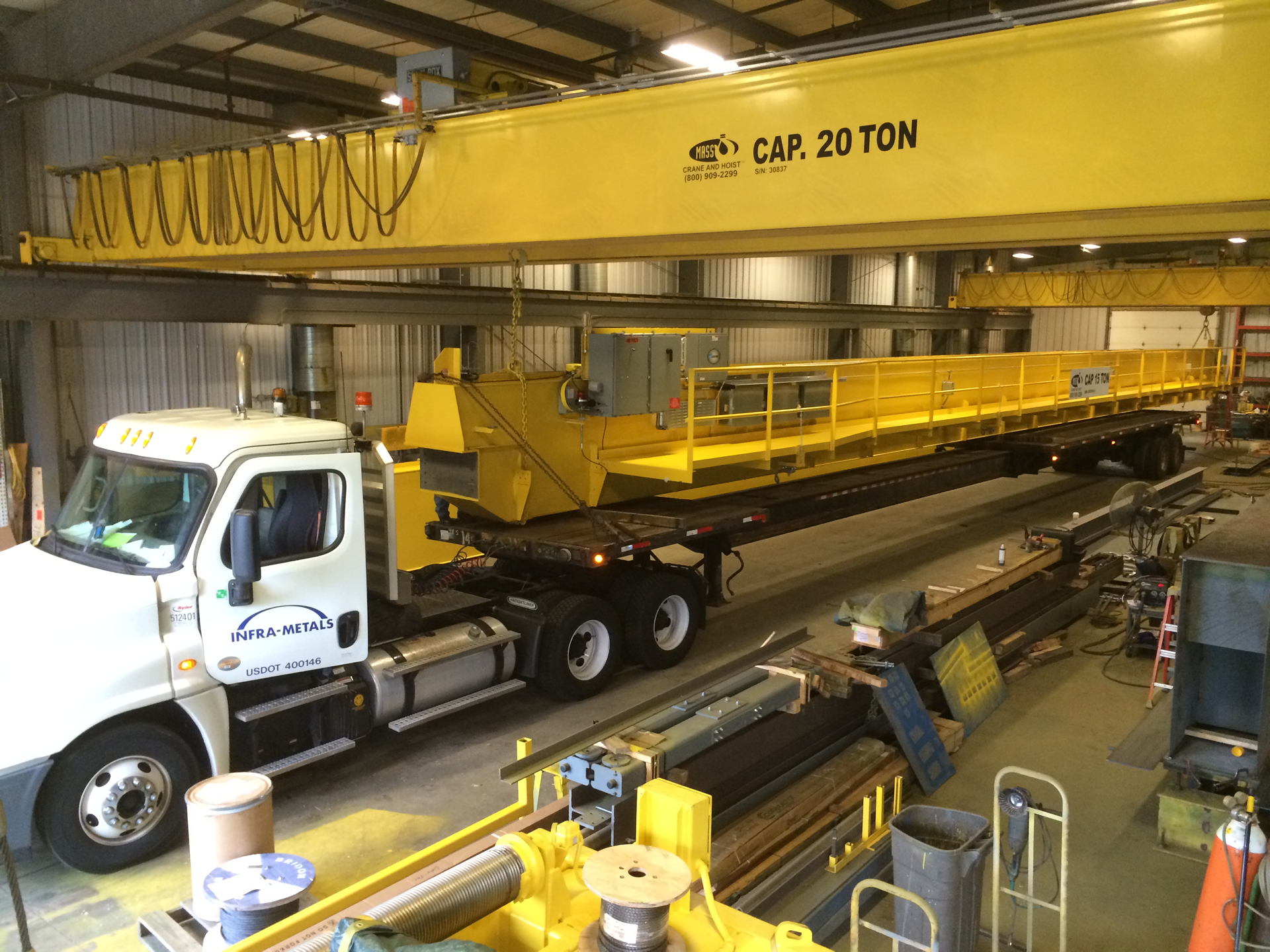 Mass Crane and Hoist Project Photos