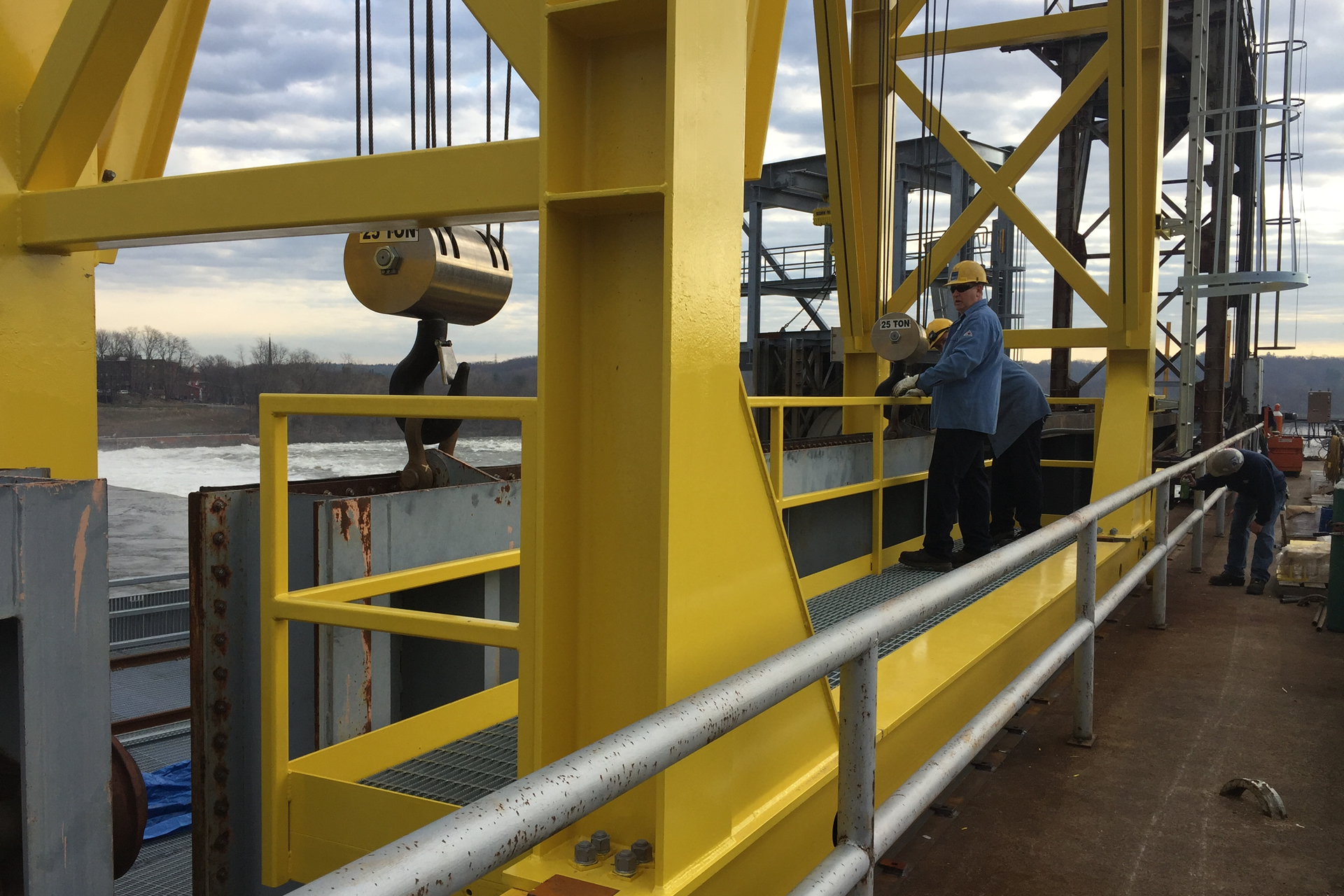 Mass Crane and Hoist Holyoke Gas & Electric Replaces 50 Ton Gantry
