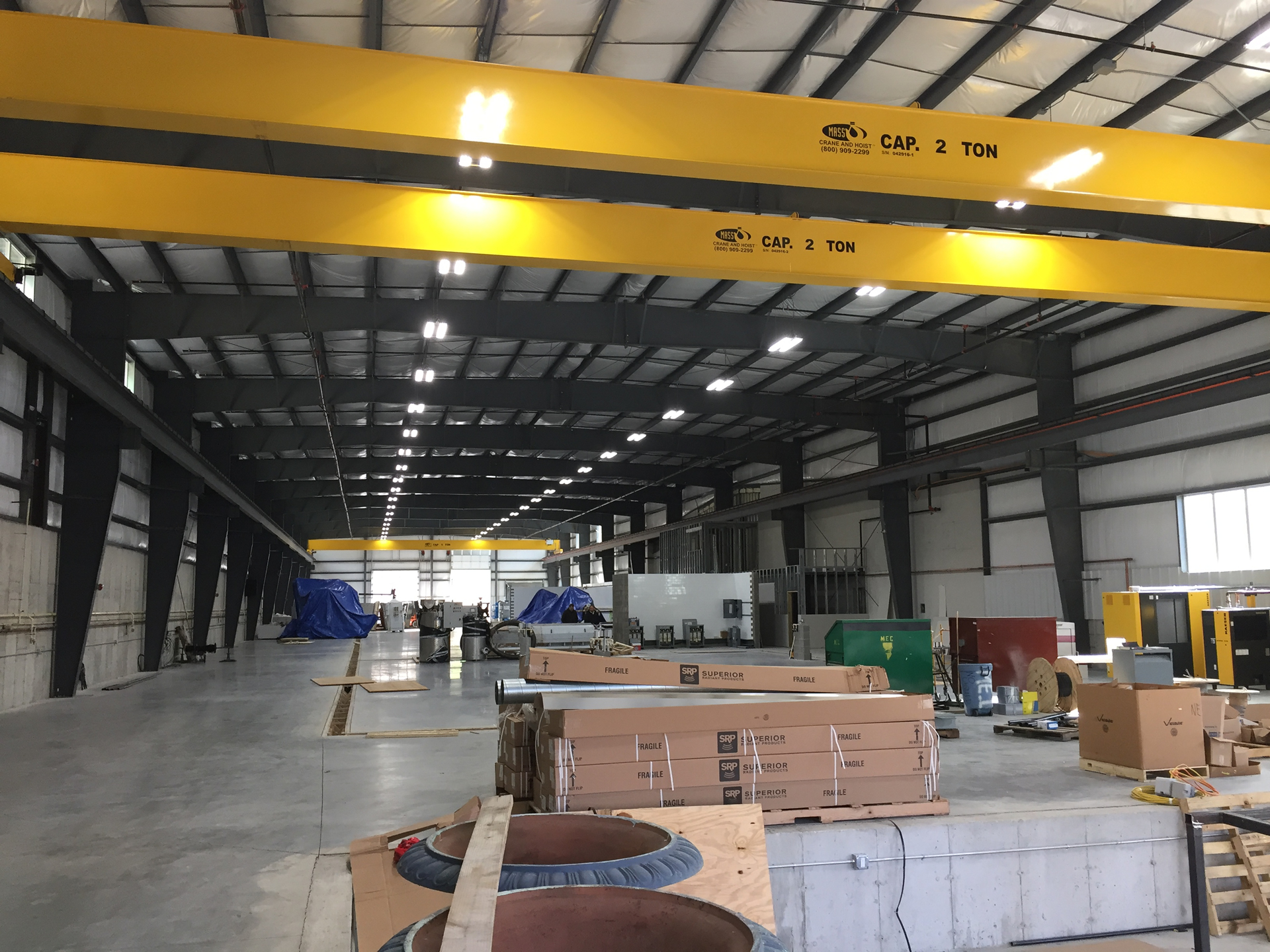 Mass Crane and Hoist Project Photos