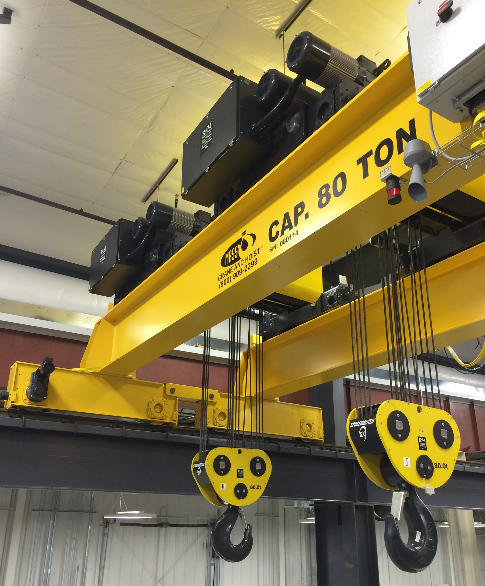 Mass Crane and Hoist Sales